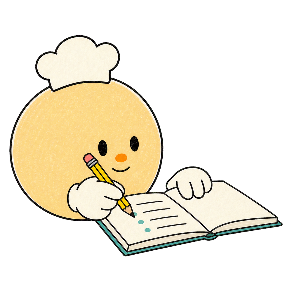 Sousy records an experiment in a lab notebook.